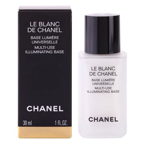 chanel le blanc base lumiere|chanel primer for oily skin.